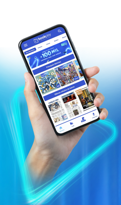 mao segurando celular